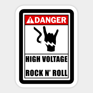 Danger Sticker